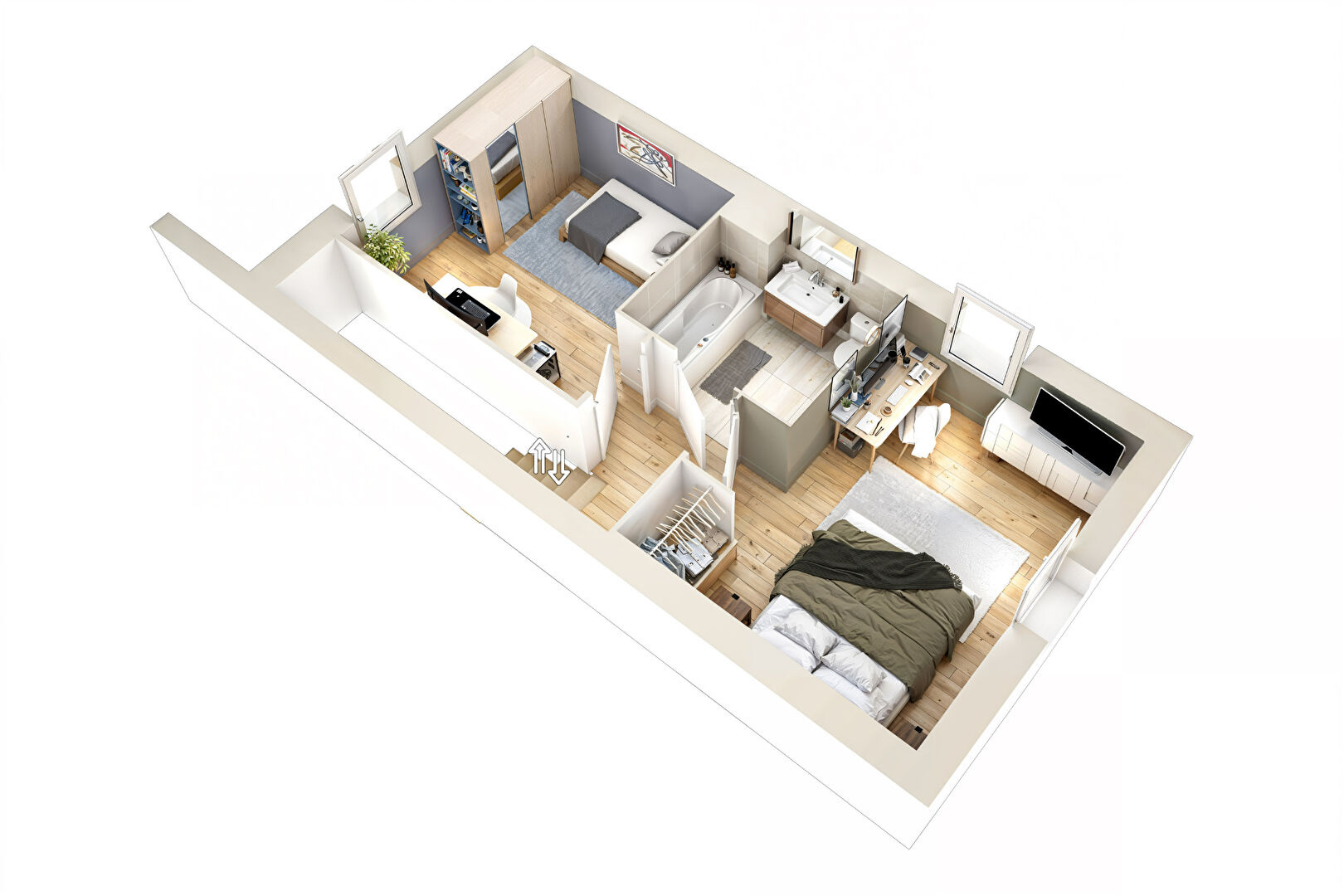 Maison à vendre à Le havre, 63,72 m², 3 pièces – photo 2 sur 4