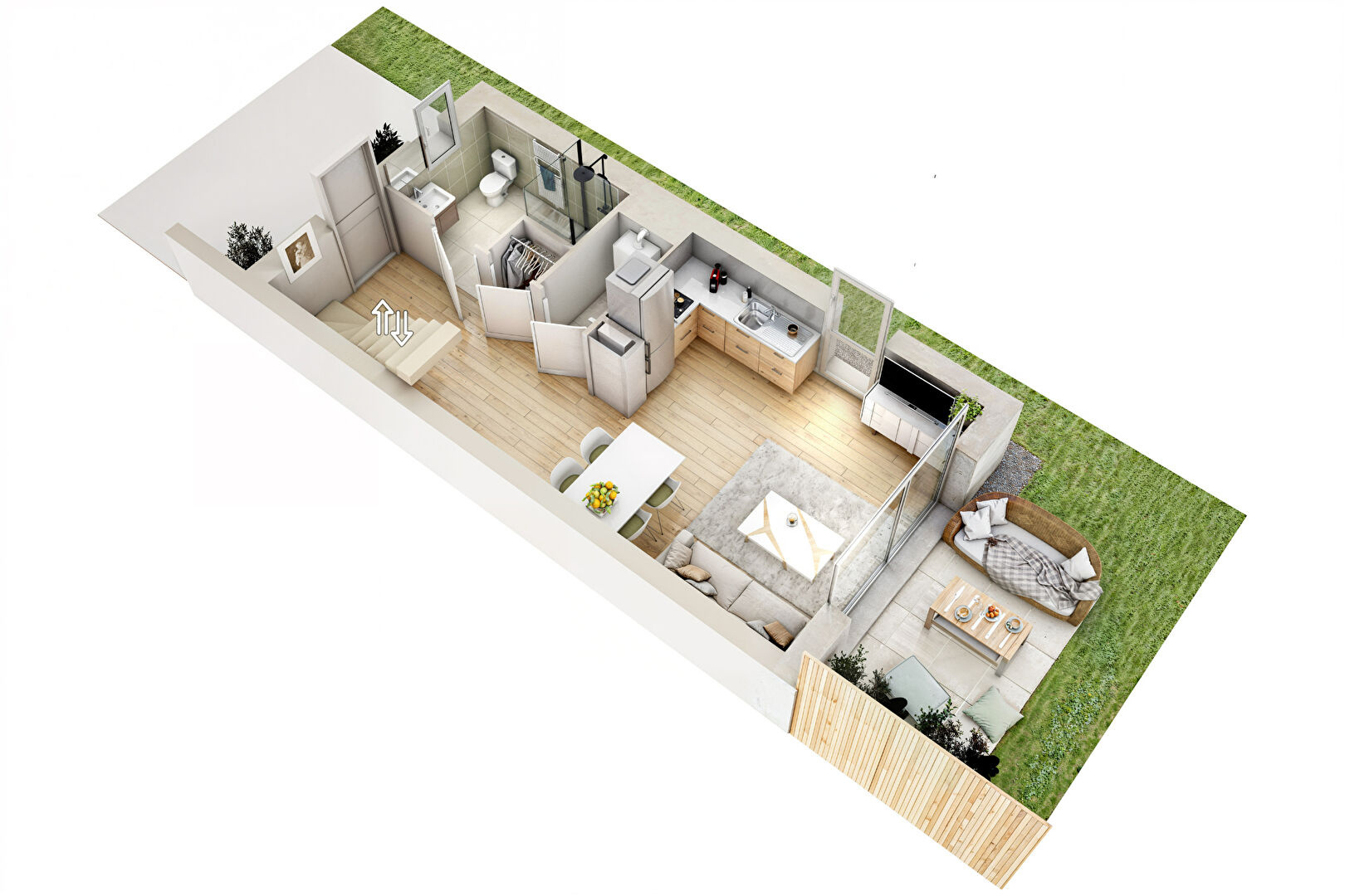 Maison à vendre à Le havre, 63,72 m², 3 pièces – photo 3 sur 4